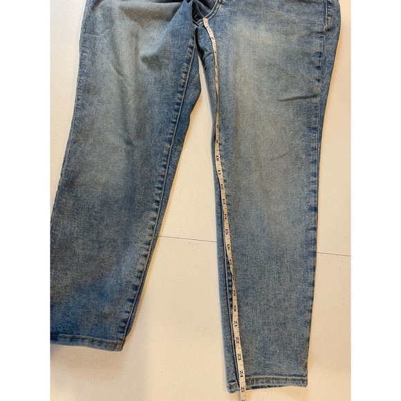 Old Navy Women Jeans Straight Leg Extra Stretch Secret Smooth Pockets Blue SZ 6S - Picture 7 of 9